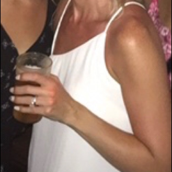 Lulu’s Nights in Paradise White Swing Dress - Picture 3 of 3